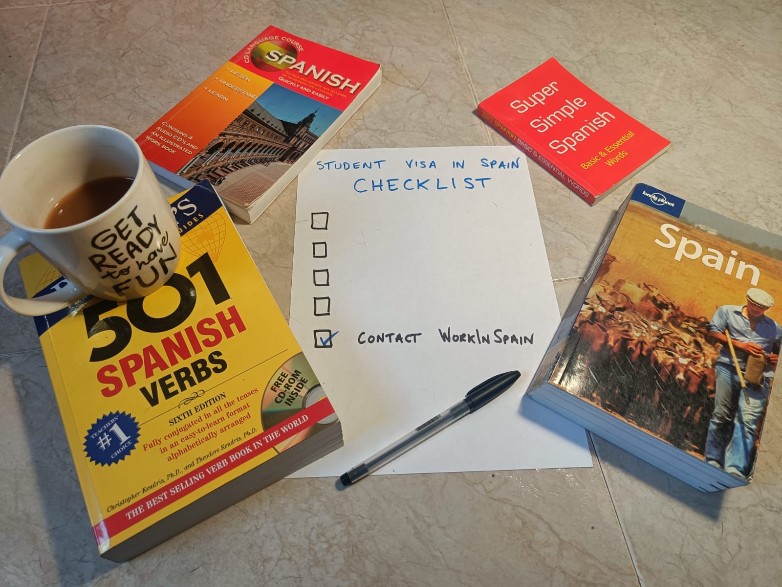 Checklist for a Student Visa Spain